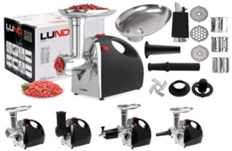 MASZYNKA DO MIELENIA MIĘSA SZATKOWNICA NADZIEWARKA WYCISKARKA 5w1 550W LUND 67900