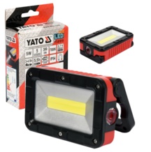 REFLEKTOR NAŚWIETLACZ PRZENOŚNY COB LED 5W 300LM YATO YT-81819