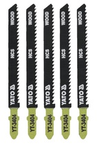 BRZESZCZOT DO WYRZYNARKI TYP T, 10 TPI, DO DREWNA / 5 SZT. 100 MM YATO YT-3404
