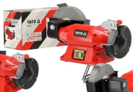 SZLIFIERKA STOŁOWA DWUTARCZOWA PODWÓJNA NA MOKRO/SUCHO DO OSTRZENIA 150mm 520W 230V YATO YT-822112