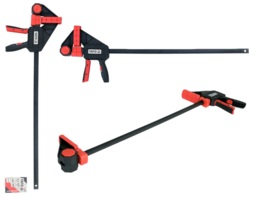 ŚCISK SZYBKOMOCUJĄCY SZYBKOZACISKOWY STOLARSKI 600mmx100mm 270kg YATO YT-63885