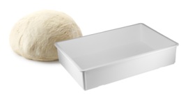 POJEMNIK NA CIASTO DO PIZZY 600X400X130MM YG-00527