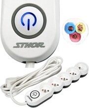 PRZEDŁUŻACZ LISTWA ZASILAJĄCA 5 GNIAZD Z UZIEMIENIEM WYŁĄCZNIK 3M 1,5MM2 STHOR 72357