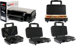 OPIEKACZ GOFROWNICA GRILL SANDWICH TOSTER 3w1 XXL 900W LUND 67530