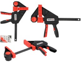 ŚCISK SZYBKOMOCUJĄCY SZYBKOZACISKOWY STOLARSKI 150mmx100mm 270kg YATO YT-63880