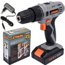 WIERTARKO-WKRĘTARKA ELEKTRONARZĘDZIE 14,4V 17NM AKUMULATOR 1,3 AH STHOR 78982 