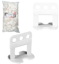 SYSTEM KLIPSÓW BRAMEK 700szt. DO POZIOMOWANIA PŁYTEK GLAZURY 1mm YATO YT-36934