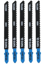 BRZESZCZOT DO WYRZYNARKI TYP T, 8 TPI, DO METALU / 5 SZT 100 MM YATO YT-3411
