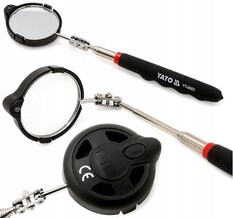 LUSTERKO INSPEKCYJNE DIAGNOSTYCZNE TECHNICZNE Z LAMPKĄ YATO YT-0663 