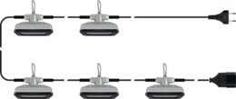 ZESTAW REFLEKTORÓW LAMPA 5X600LM, 15,4M STHOR 82861