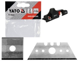 ZAPASOWE NOŻE OSTRZA DO STRUGA  YT-76260 KRAWĘDZI PŁYT KARTON GIPS GK YATO YT-76261