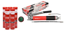 SMAROWNICA TOWOTNICA RĘCZNA 800ml WZMOCNIONA YATO YT-07043 +5x UNIWERSALANY SMAR LITOWY ORLEN OIL LITEN ŁT-43 400g