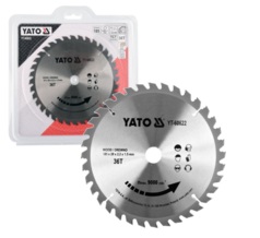 TARCZA DO CIĘCIA DREWNA 185/36T 20MM YATO YT-60622 WIDIOWA