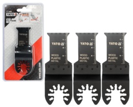 ZESTAW BRZESZCZOTÓW BRZESZCZOT DO NARZĘDZIA WIELOFUNKCYJNEGO MULTITOOLA YATO YT-34684