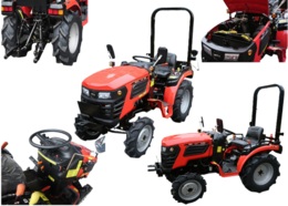 CIĄGNIK TRAKTOR KOMPAKTOWY DO OGRODU I GOSPODARSTWA 4X4 DIESEL 25KM YATO YT-85830