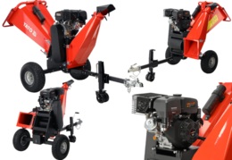 ROZDRABNIACZ RĘBAK SPALINOWY DO GAŁĘZI max.150mm LONCIN 12.24KM 420cm³ YATO YT-86158