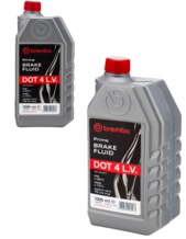 BREMBO DOT 4 Low Viscosity L04210 - PŁYN HAMULCOWY - 1L