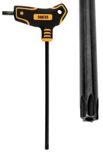 KLUCZ TRZPIENIOWY TORX Z RĘKOJEŚCIĄ T30 VOREL 56635