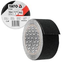 TAŚMA KLEJĄCA ANYPOŚLIZGOWA CZARNA PVC 50mm 10m YATO YT-72501