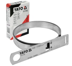 STALOWA TAŚMA DO POMIARU ŚREDNICY OBWODU NIERDZEWNA 2190-3460mm YATO YT-71702