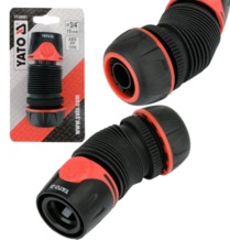 SZYBKOZŁĄCZKA SZYBKOZŁĄCZE ZŁĄCZE Z REGULOWANYM KĄTEM DO WĘŻA OGRODOWEGO 3/4