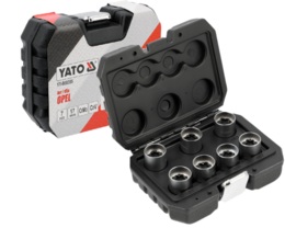 ZESTAW NASADEK NASADKI DO ŚRUB ZABEZPIECZAJĄCYCH OPEL 7el. YATO YT-060395