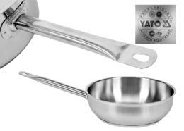 GARNEK RONDEL DO SOSÓW ZE STALI NIERDZEWNEJ 20CM 2L YATO YG-00080