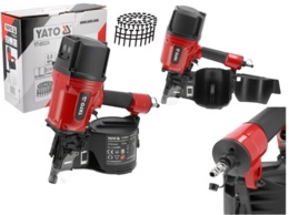 GWOŹDZIARKA PNEUMATYCZNA BĘBNOWA STOLARSKA TAPICERSKA NA GWOŹDZIE 65-100mm YATO YT-09224