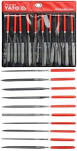 ZESTAW PILNIKÓW IGLAKÓW 3X140X65MM STAL ŁOŻYSKOWA, 10 SZT. YATO YT-6163