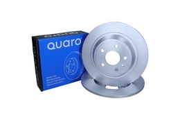 Tarcza hamulcowa pełna z powłoką antykorozyjną QUARO QD9889 - FORD MONDEO V MK5 - OŚ TYLNA