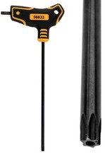 KLUCZ TRZPIENIOWY TORX Z RĘKOJEŚCIĄ T25 VOREL 56633