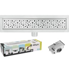 ODPŁYW LINIOWY BRODZIK NAPO 70 CM DEKORACYJNY NISKI SYFON FALA 75378