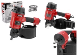 GWOŹDZIARKA PNEUMATYCZNA BĘBNOWA STOLARSKA TAPICERSKA NA GWOŹDZIE 45-70mm YATO YT-09222