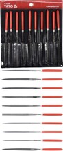 PILNIKI IGLAKI 180X85MM, ZESTAW 10 SZT. STAL ŁOŻYSKOWA GCR15 YATO YT-6165 