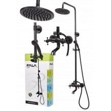 KOLUMNA PRYSZNICOWA TERMOSTATYCZNA NOIR 2 FALA 75889