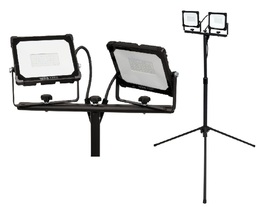 REFLEKTOR SMD LED ZE STOJAKIEM 2*30W 5700LM  YATO YT-818171