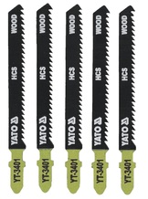 BRZESZCZOT DO WYRZYNARKI TYP T, 10 TPI, DO DREWNA / 5 SZT. 100 MM YATO YT-3401