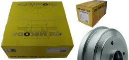 Bębny hamulcowe MIKODA 9221 + SZCZĘKI MIKODA 89221 - AUDI A2 SEAT CORDOBA IBIZA II IV SKODA FABIA I II III ROOMSTER VW FOX POLO - OŚ TYLNA