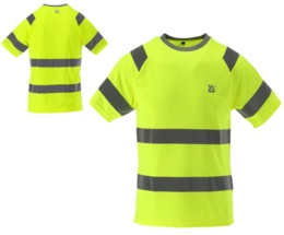 KOSZULKA POLO ROBOCZA BHP ODBLASKOWA OSTRZEGAWCZA ORIOLUS 140g/m² r. M YATO YT-79411